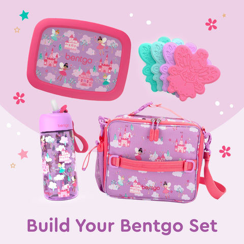 Bentgo Kids Lunch Bag buckle-and-D-ring for hands-free attachment.