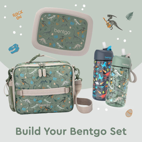 Bentgo Kids lunch bag external pocket for utensils and bottle