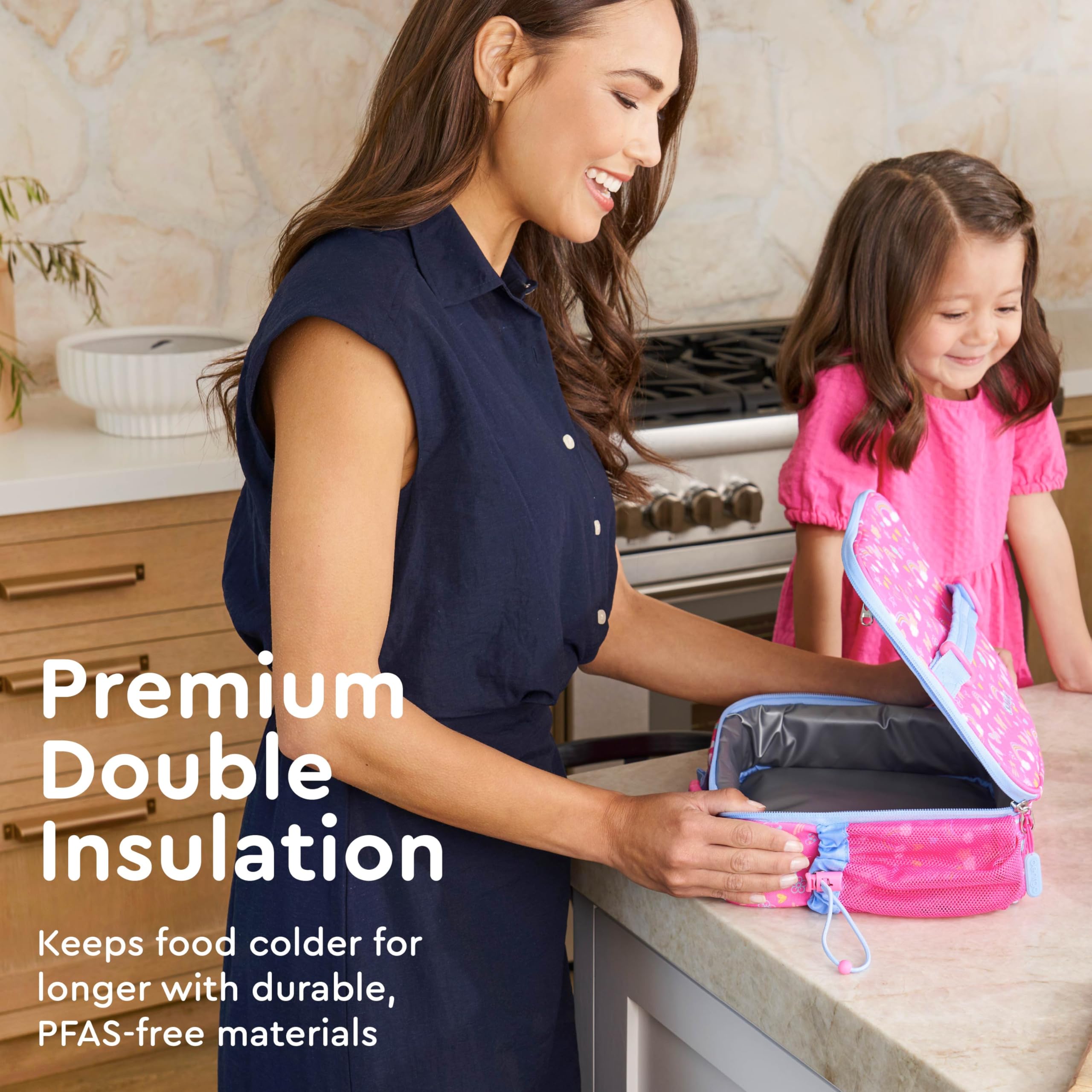 Bentgo Kids Lunch Bag insulated compartment preserves meals on the go