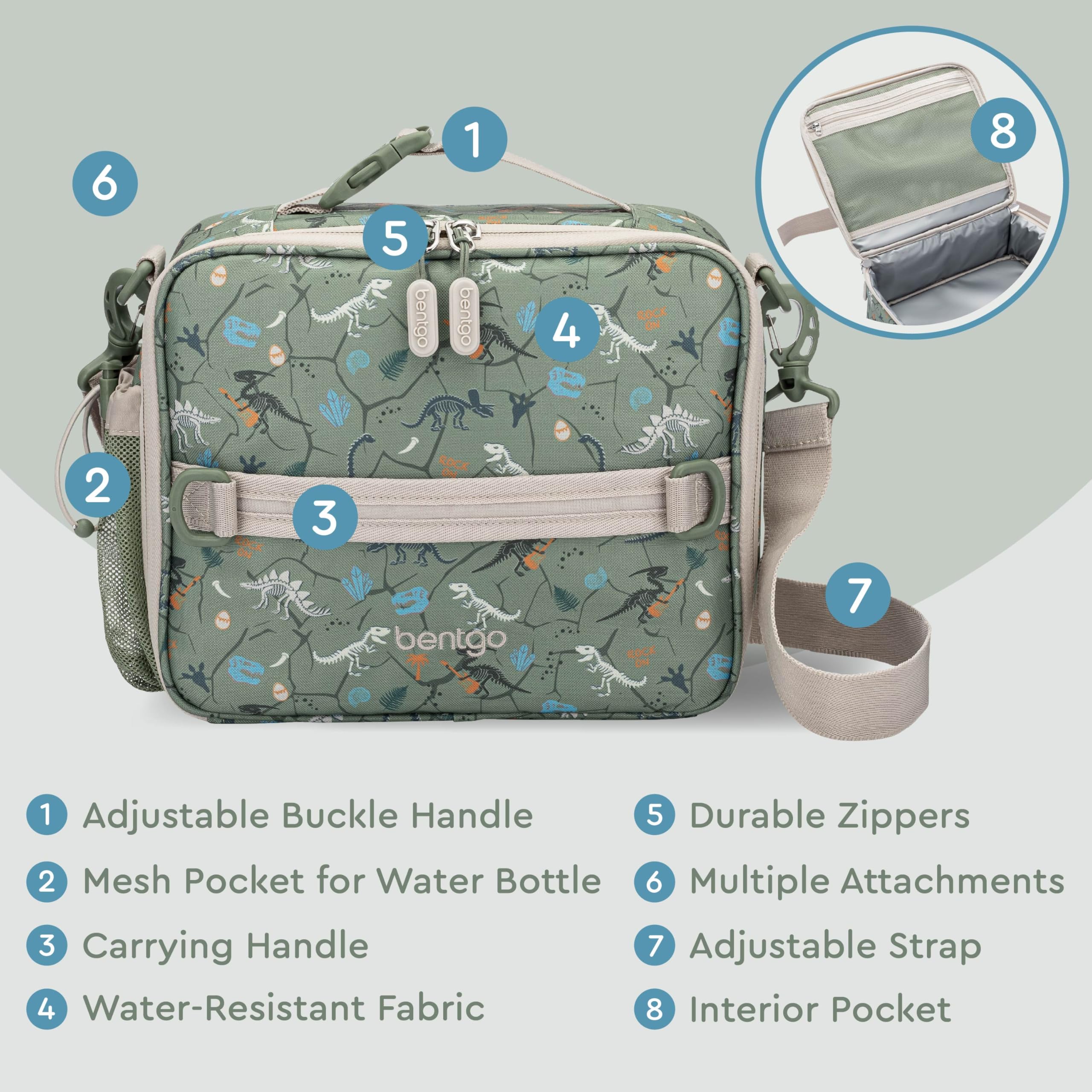 Bentgo Kids lunch bag adjustable strap for comfortable carry