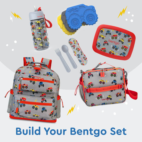 Bentgo Kids Lunch Bag water-resistant fabric supports daily use