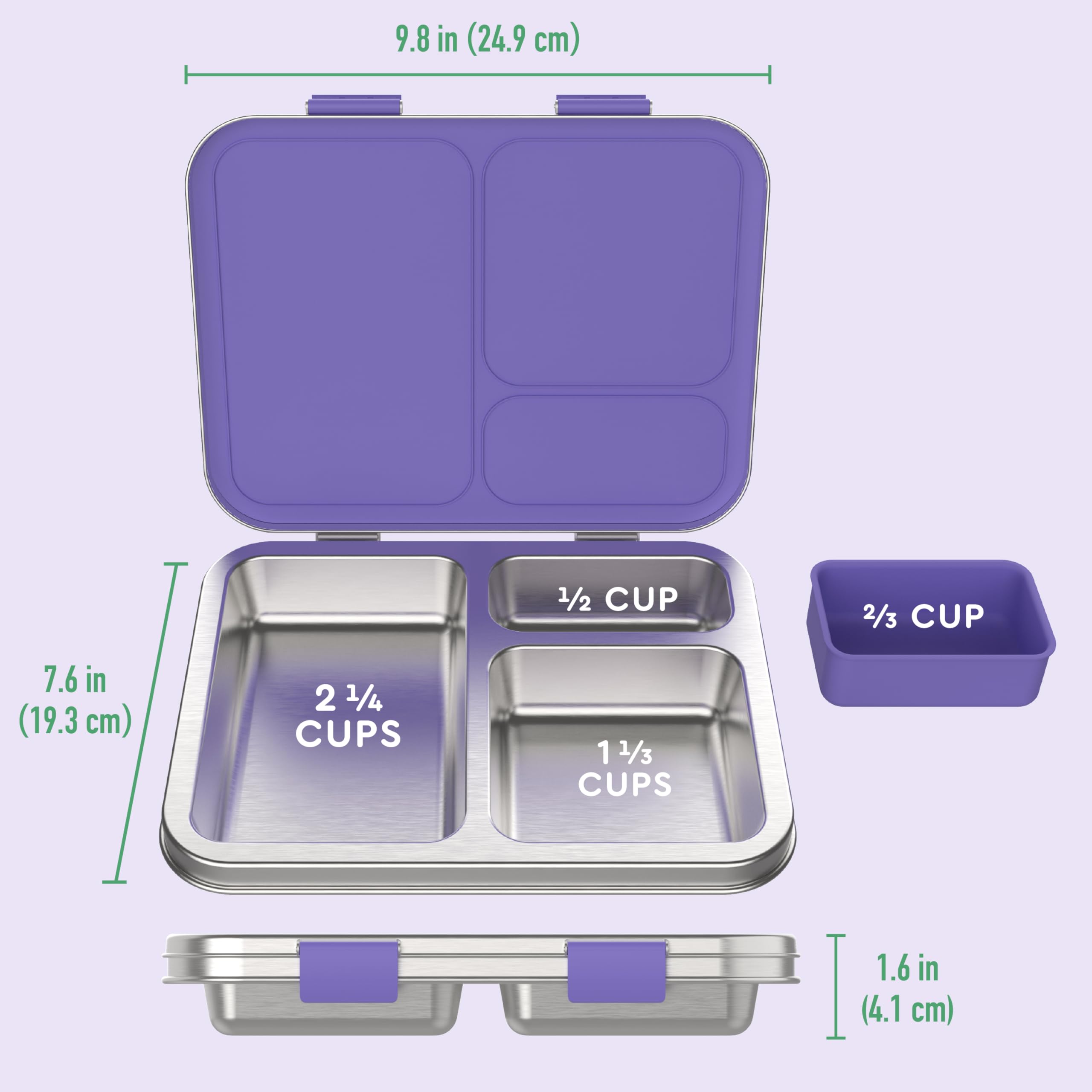 Bentgo Kids meal box is eco-friendly and reusable.