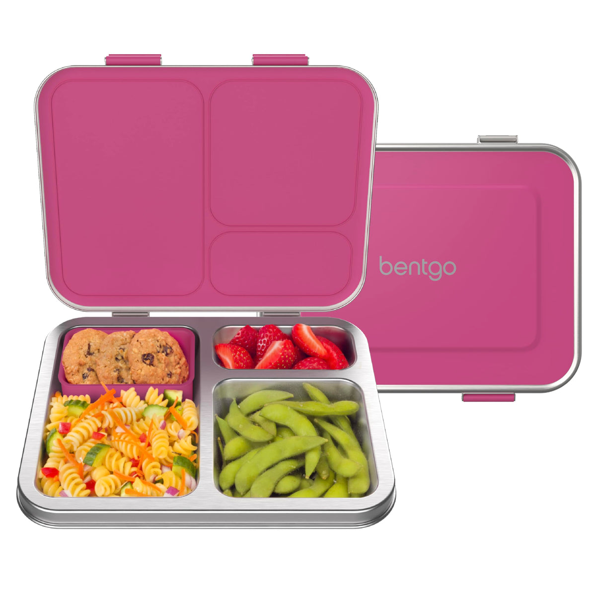 Bentgo Kids lunch box with three compartments keeps meals organized for school days