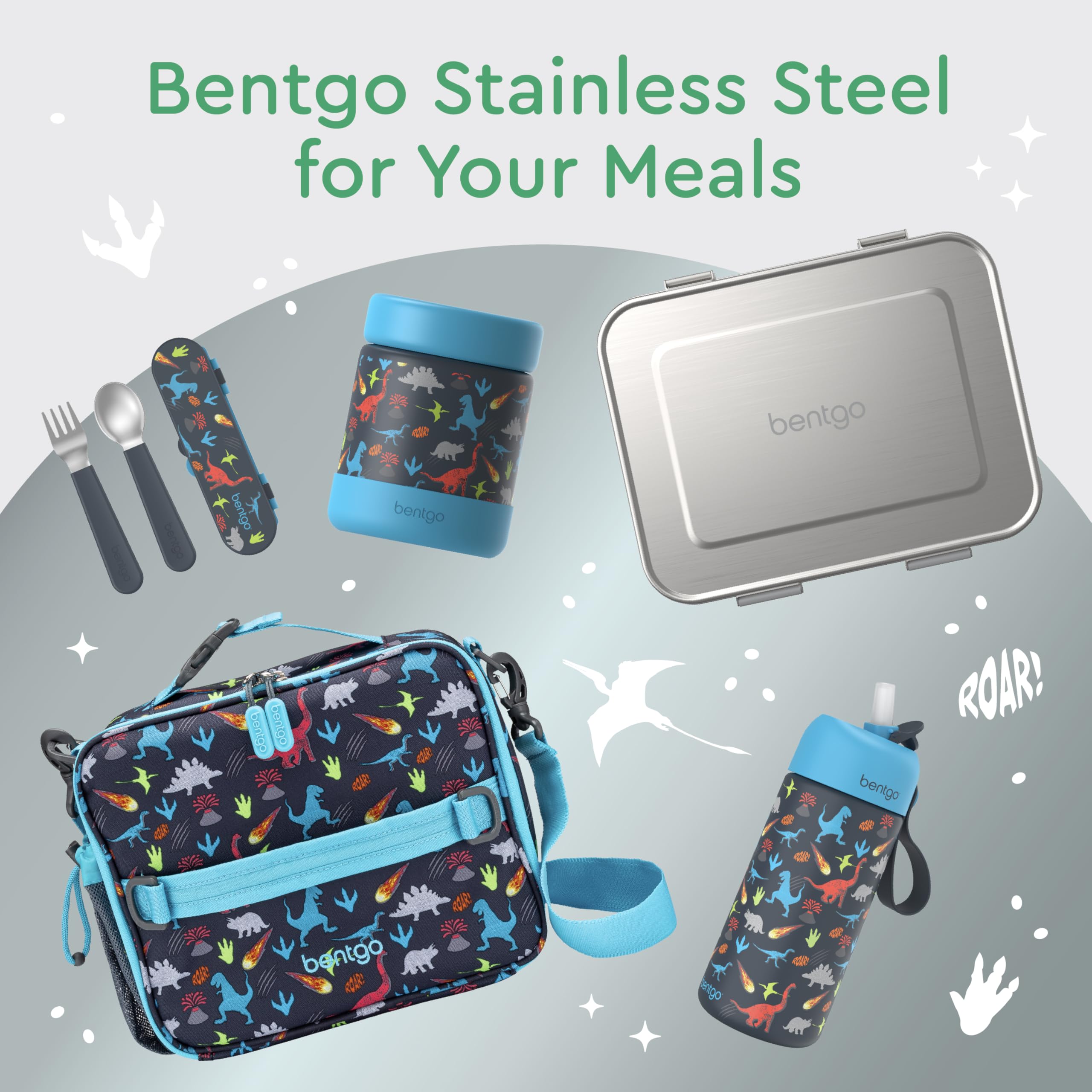 Bentgo Kids lunchbox suited for ages 3 and up.