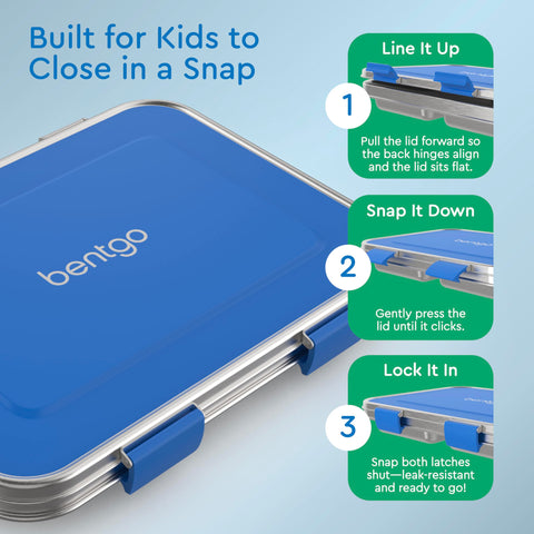Bentgo Kids lunchbox sealed leak-resistant for mess-free meals