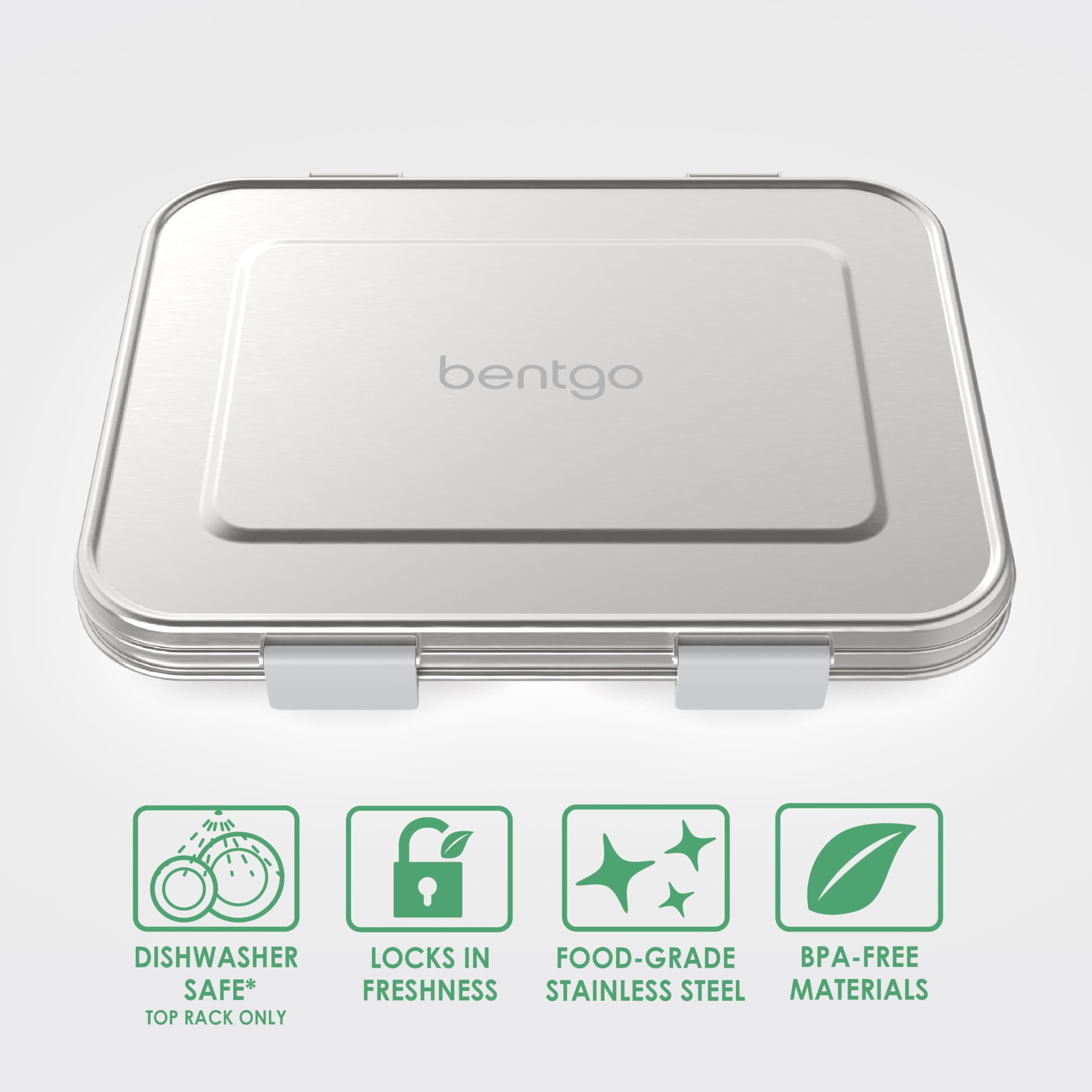 Bentgo Kids leakproof seal helps keep meals fresh during transport.