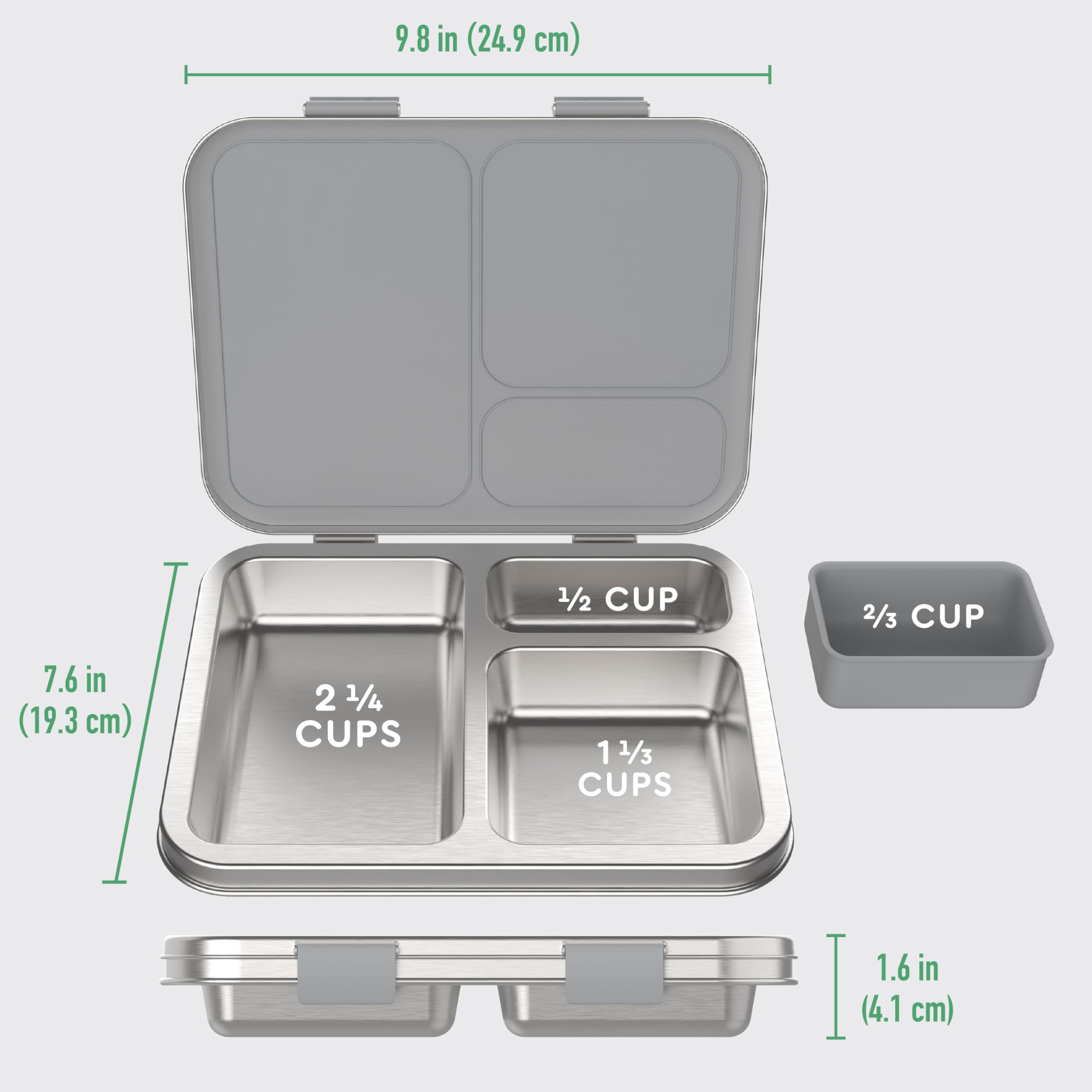 Bentgo Kids reusable design reduces waste and supports eco-friendly lunches.