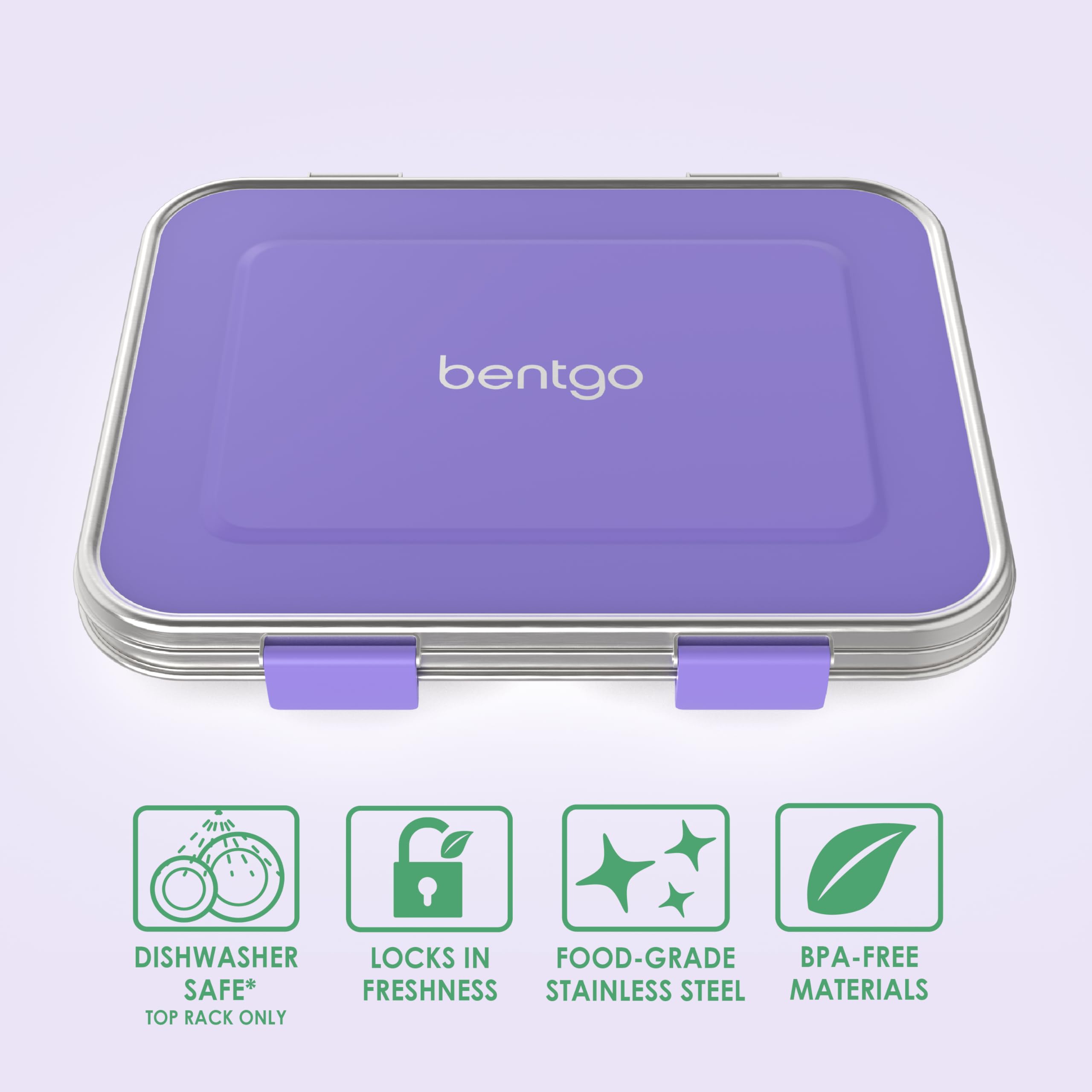 Bentgo Kids optional silicone container adds a fourth space for snacks.