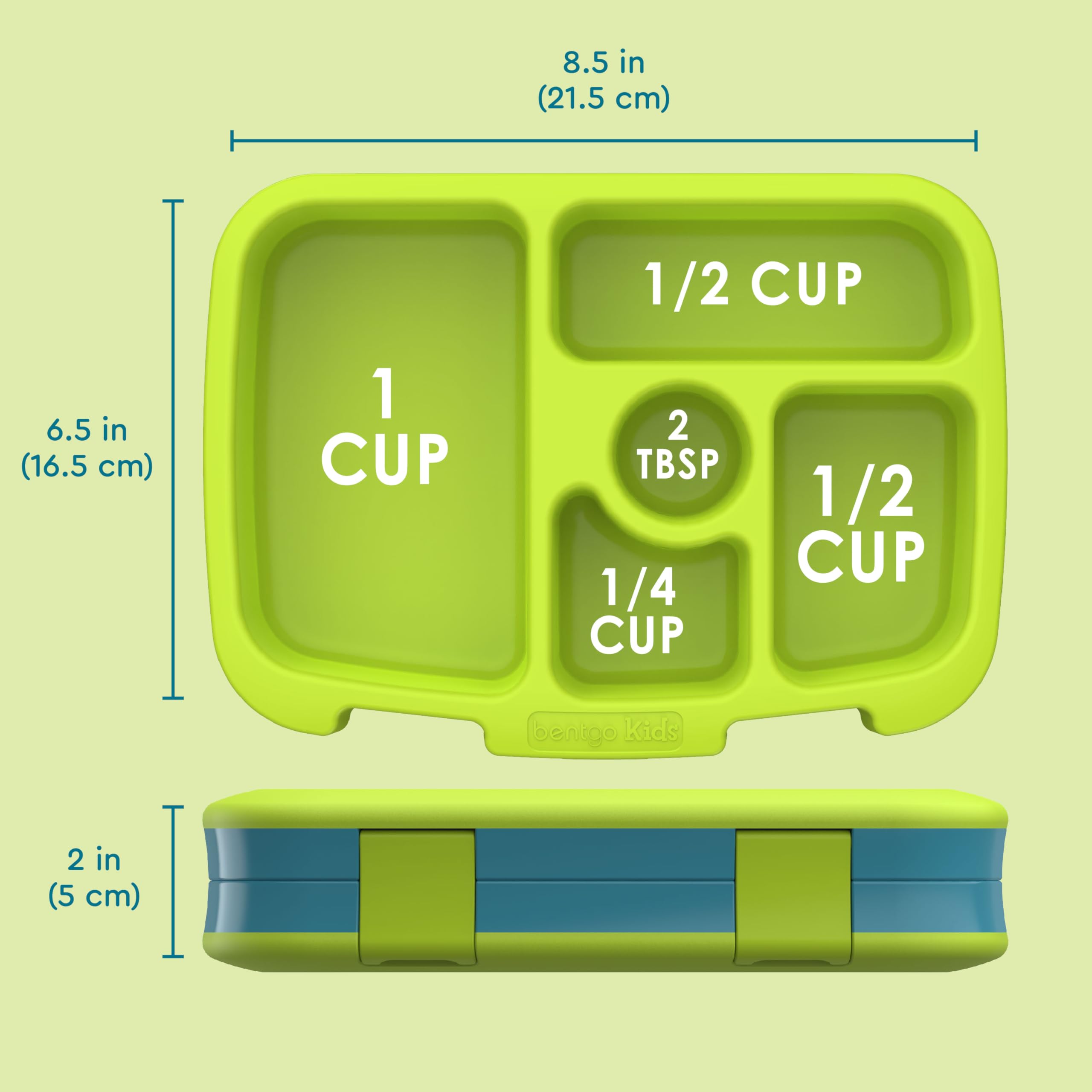 Bentgo Kids Prints BPA-free materials ensure safe, reusable lunch packaging.