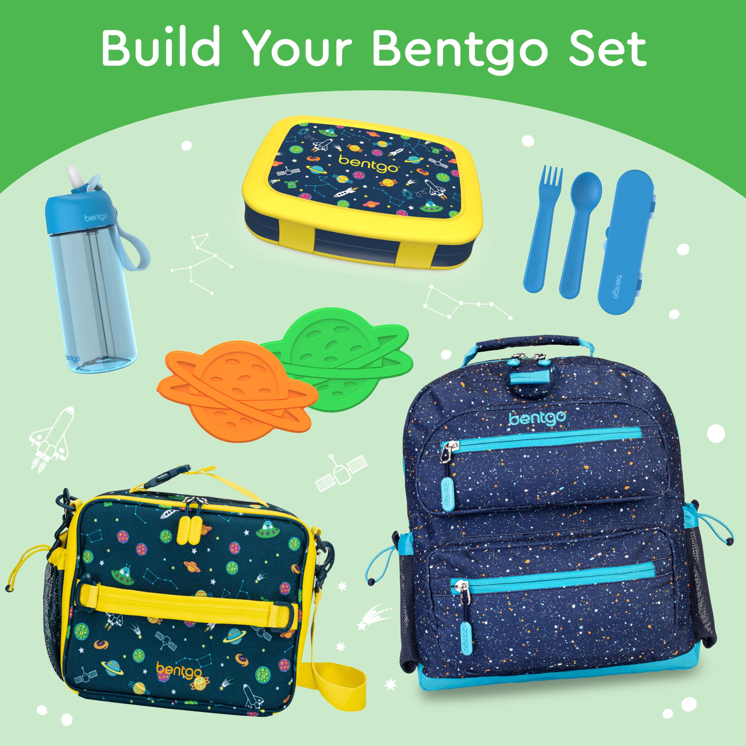 Bentgo Kids Prints BPA-free PFAS-free materials ensure safe lunches