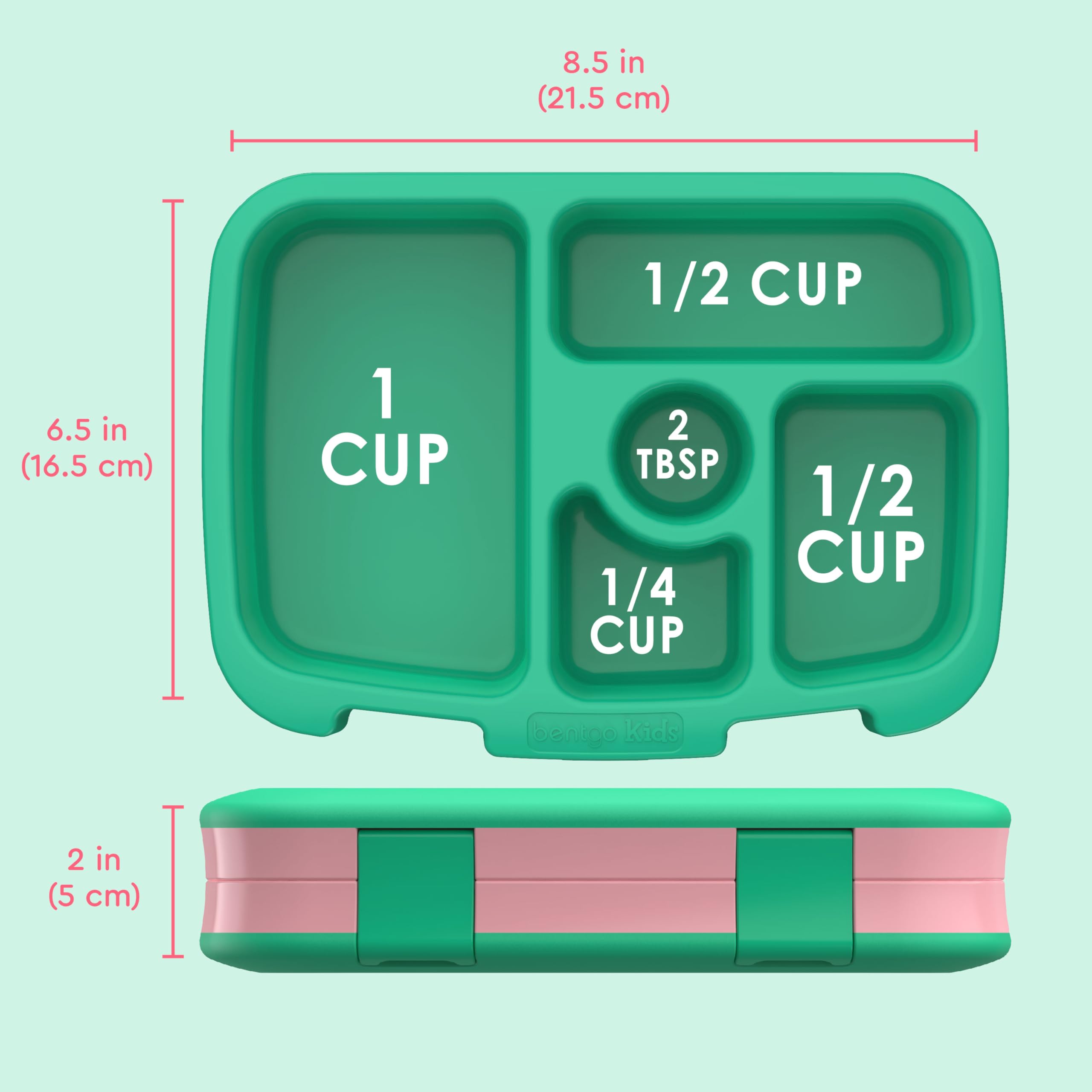 Bentgo Kids Prints BPA-free and PFAS-free materials ensure safe meals
