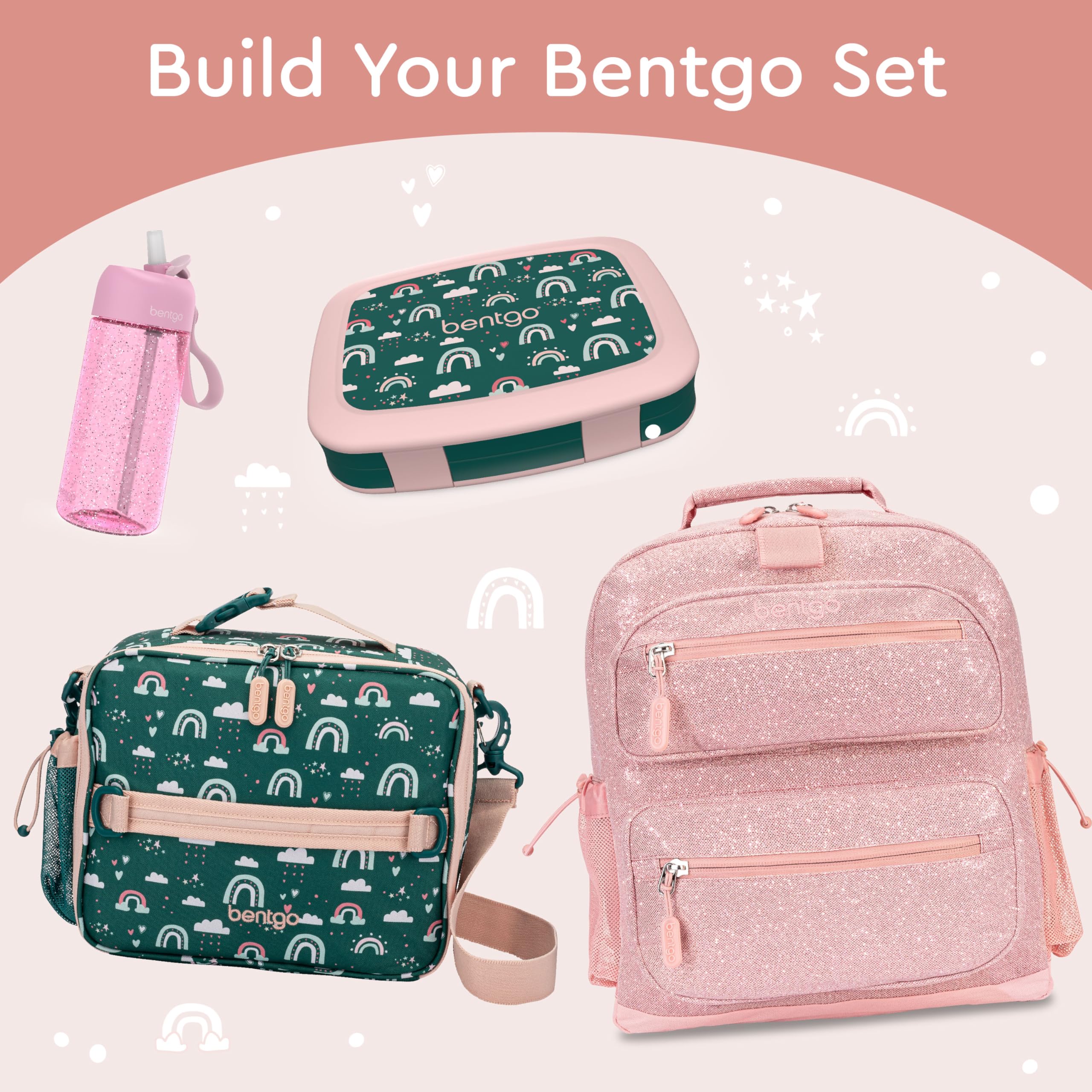 BPA-free PFAS-free Bentgo Kids Prints materials ensure safe lunch storage.