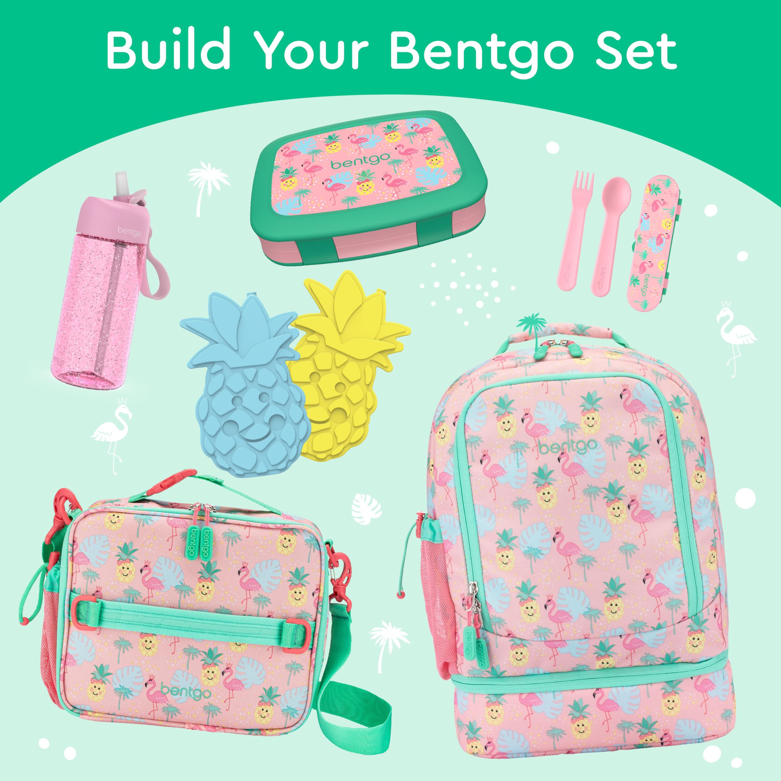 Bentgo Kids Prints dishwasher-safe outer shell for easy cleanup