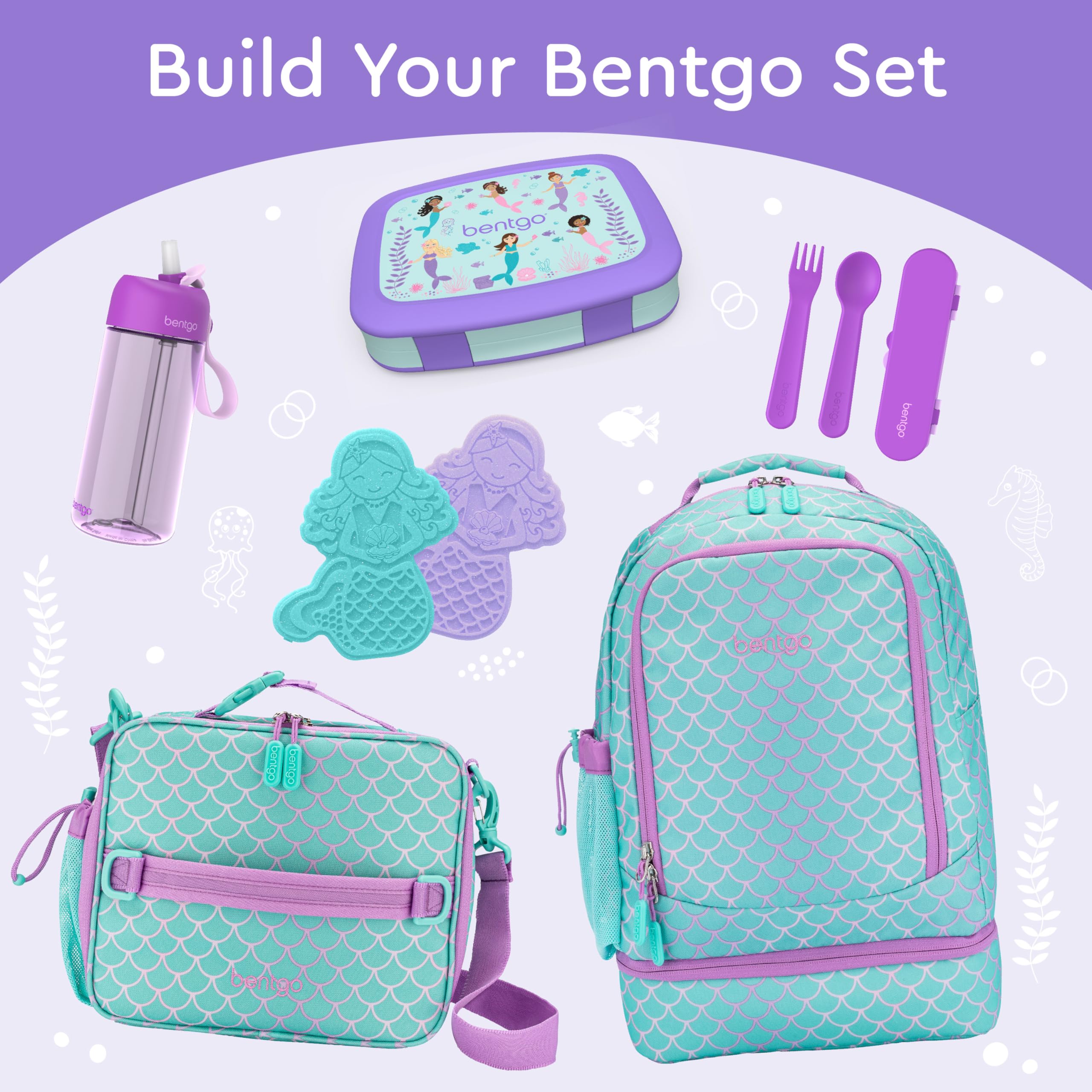 Bentgo Kids Prints dishwasher-safe design simplifies cleaning after meals.