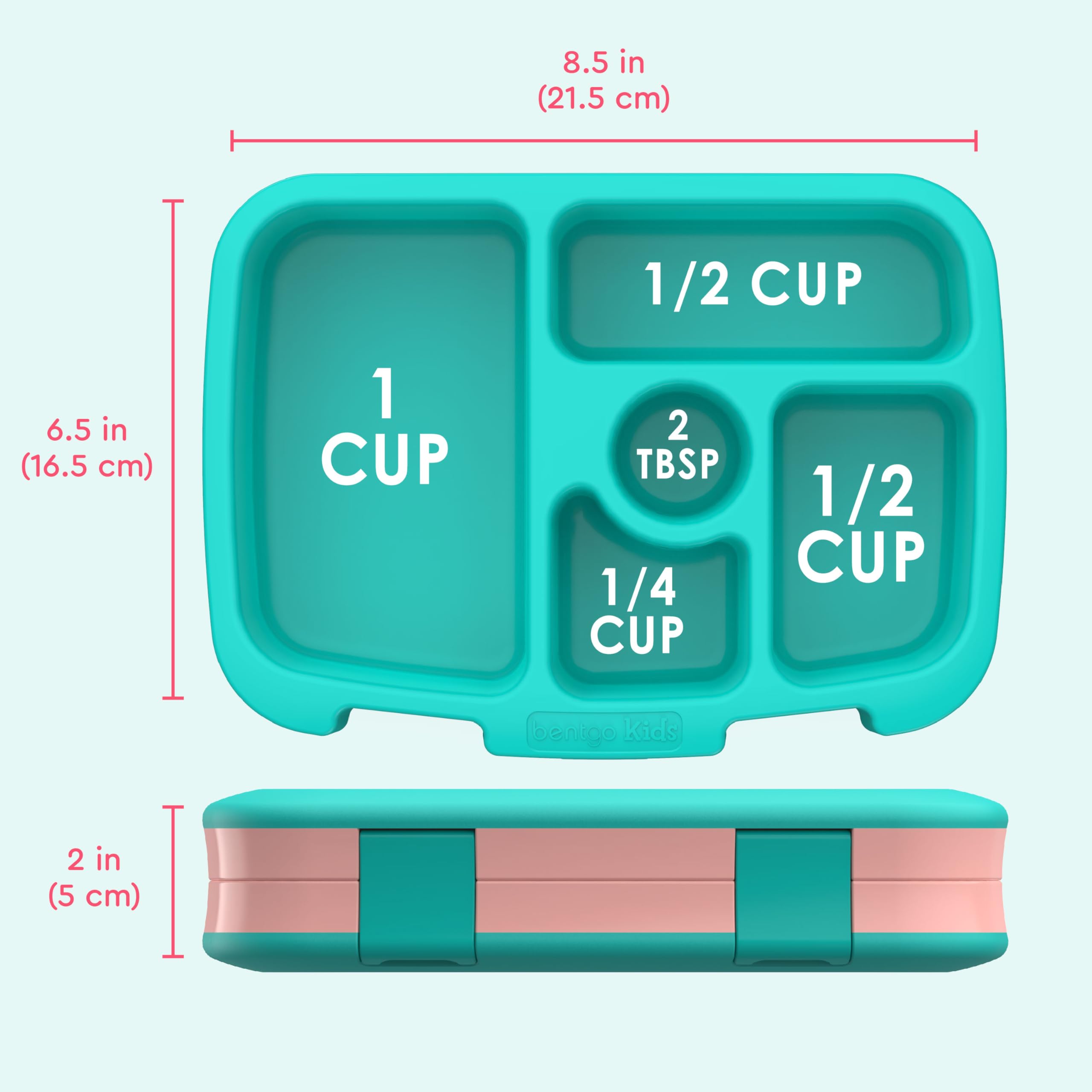Bentgo Kids Prints easy-open latches for kids