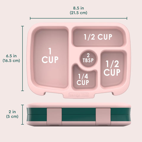 Green Rainbow Bentgo Kids Prints adds a playful touch to kid lunches.