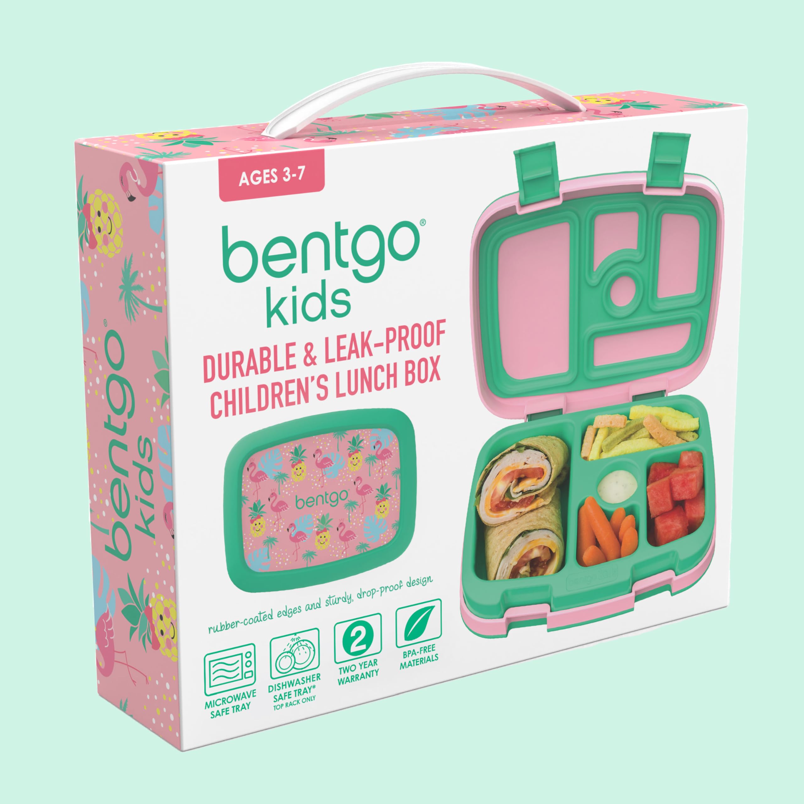 Bentgo Kids Prints tropical design adds fun to lunchtime