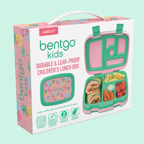 Bentgo Kids Prints tropical design adds fun to lunchtime