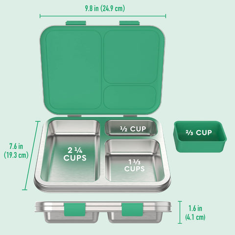 Bentgo Kids secure locking clips prevent leaks during transport