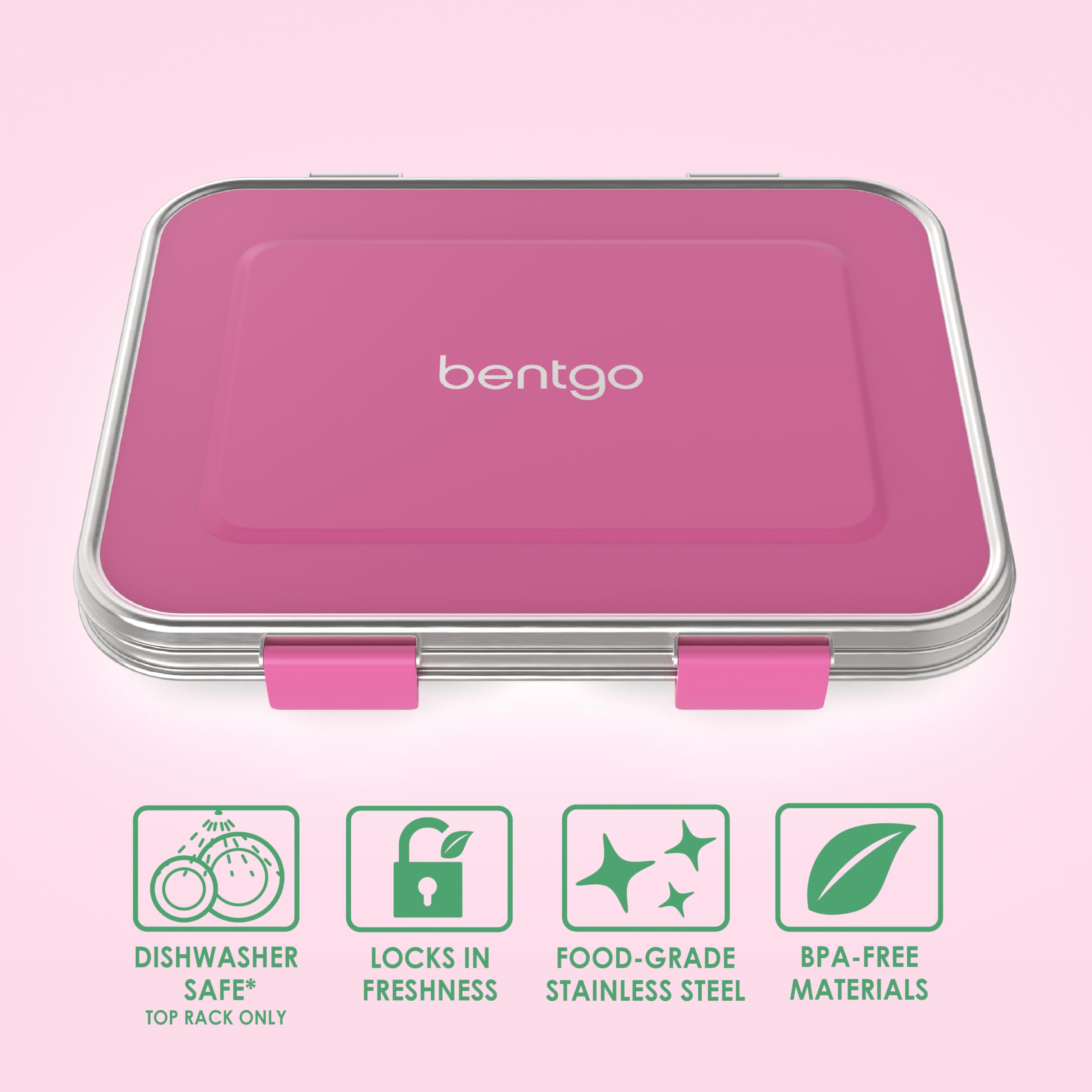 Bentgo Kids stainless steel build for daily durability at school and beyond