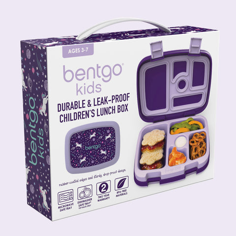 Bentgo Kids Unicorn supports charitable projects while you pack lunches.
