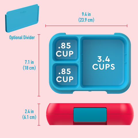 Bentgo Pop top-rack dishwasher-safe design for easy cleanup