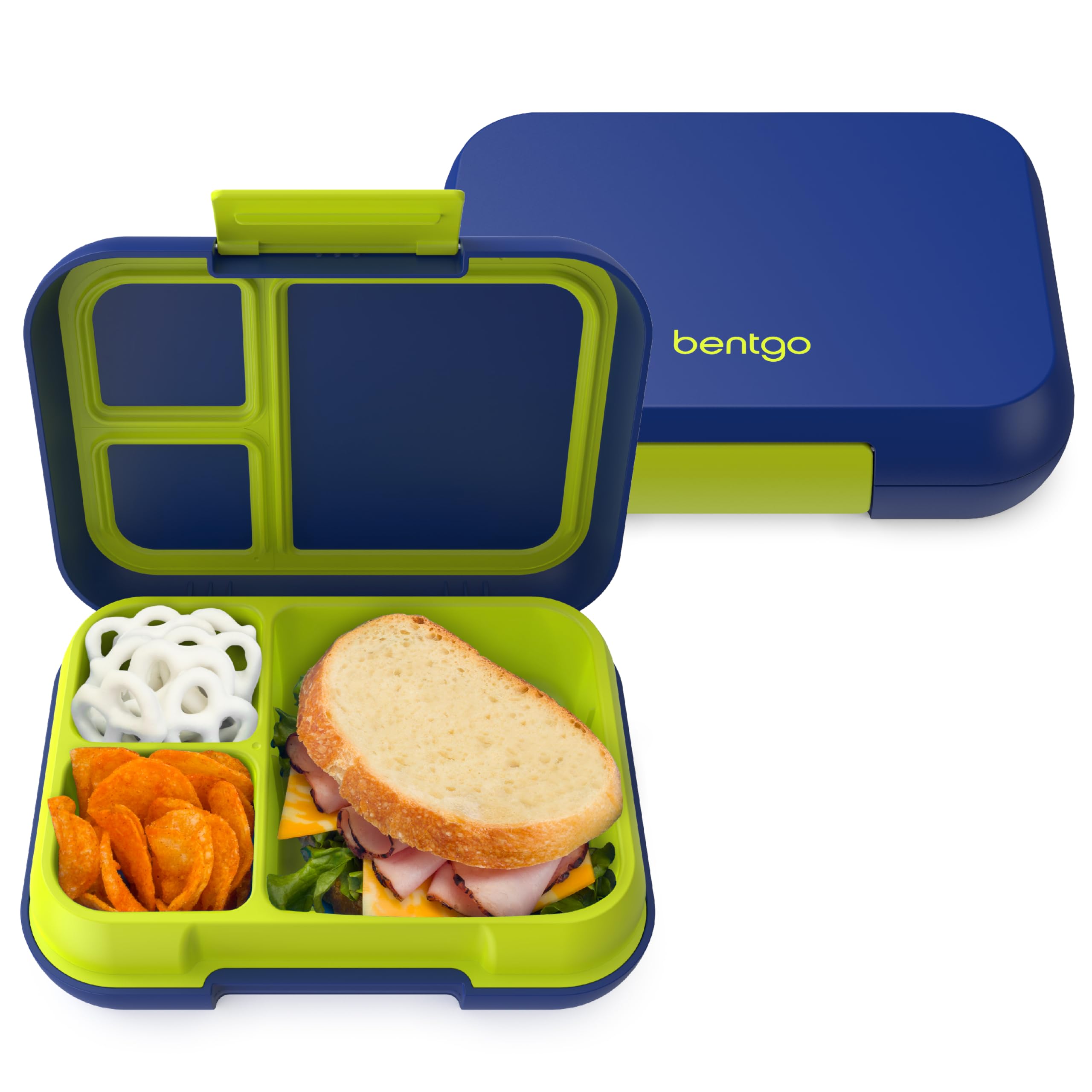 Bentgo Pop leak-proof lunch box with secure lid keeps meals mess-free on the go.