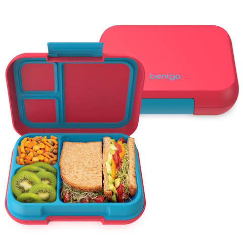 Bentgo Pop lunch box with leak-proof lid showing mess-free school meals