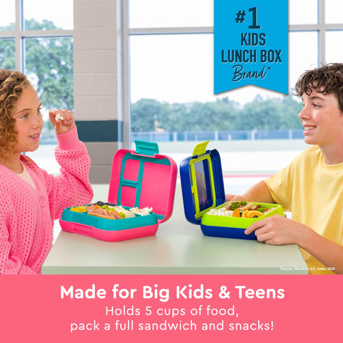 Bentgo Pop removable divider creates extra compartments for organized meals