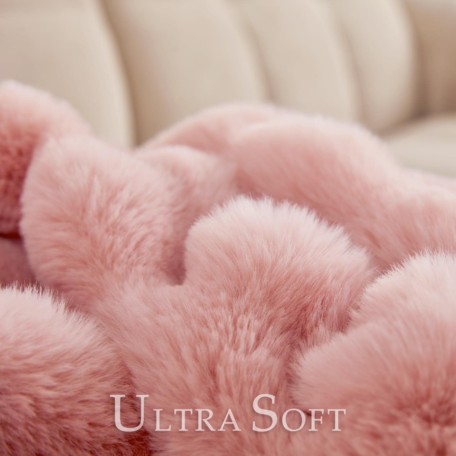 BENVWE close-up of 3D bubble texture showing soft plush surface