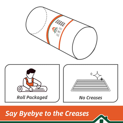 BEQHAUSE rolled packaging arrives with no creases