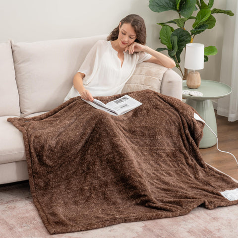 Berkshire Blanket 50x60 size shown for generous coverage.