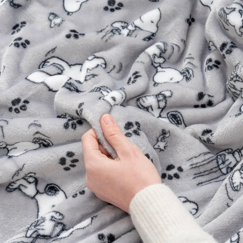 Berkshire Blanket VelvetLoft soft texture invites gentle, cozy lounging handling daily use.