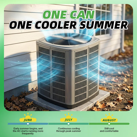 BERlOVE foam tackles dust on condenser coil