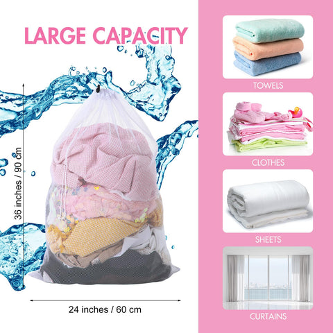 Berlune drawstring closure bags in use for secure items.