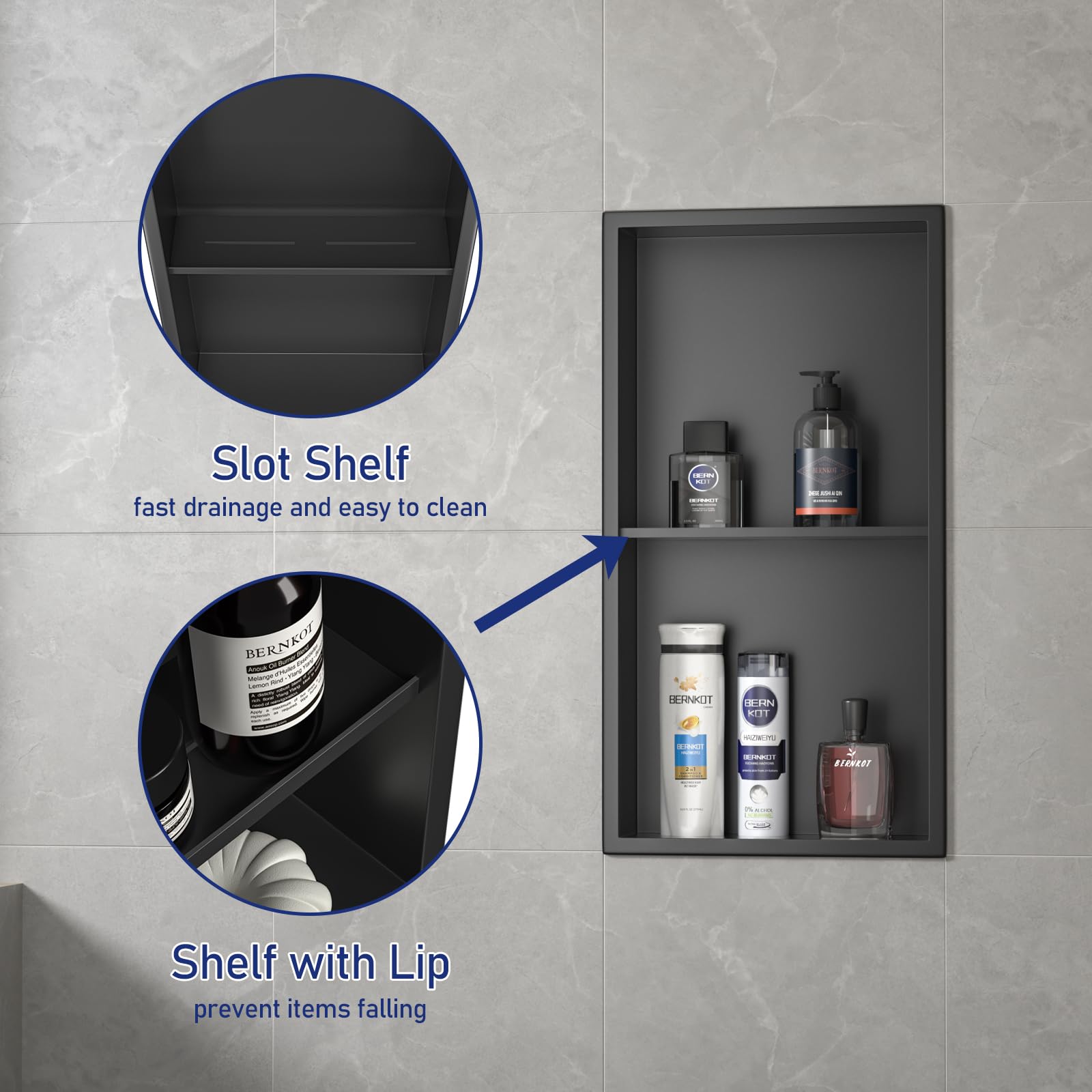 Bernkot sealed edge demonstrates waterproof performance and leak-free operation.