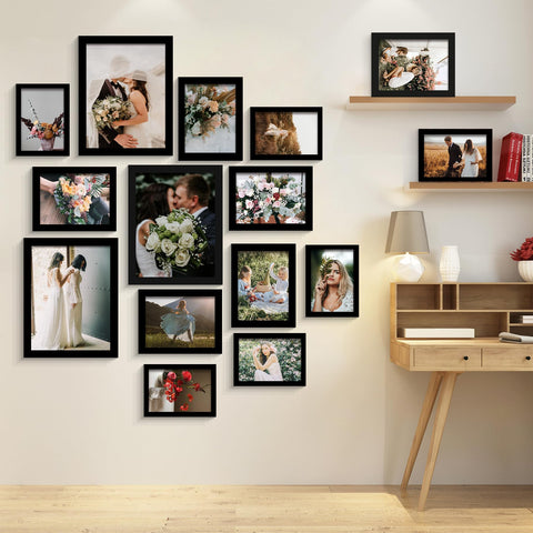 BESCRCL 4x6 black frame for compact photo accents