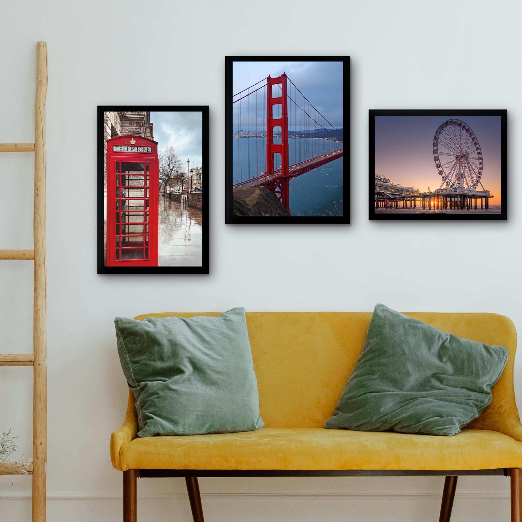 BESCRCL 16x24 frame weddings and portraits displayed in modern home decor
