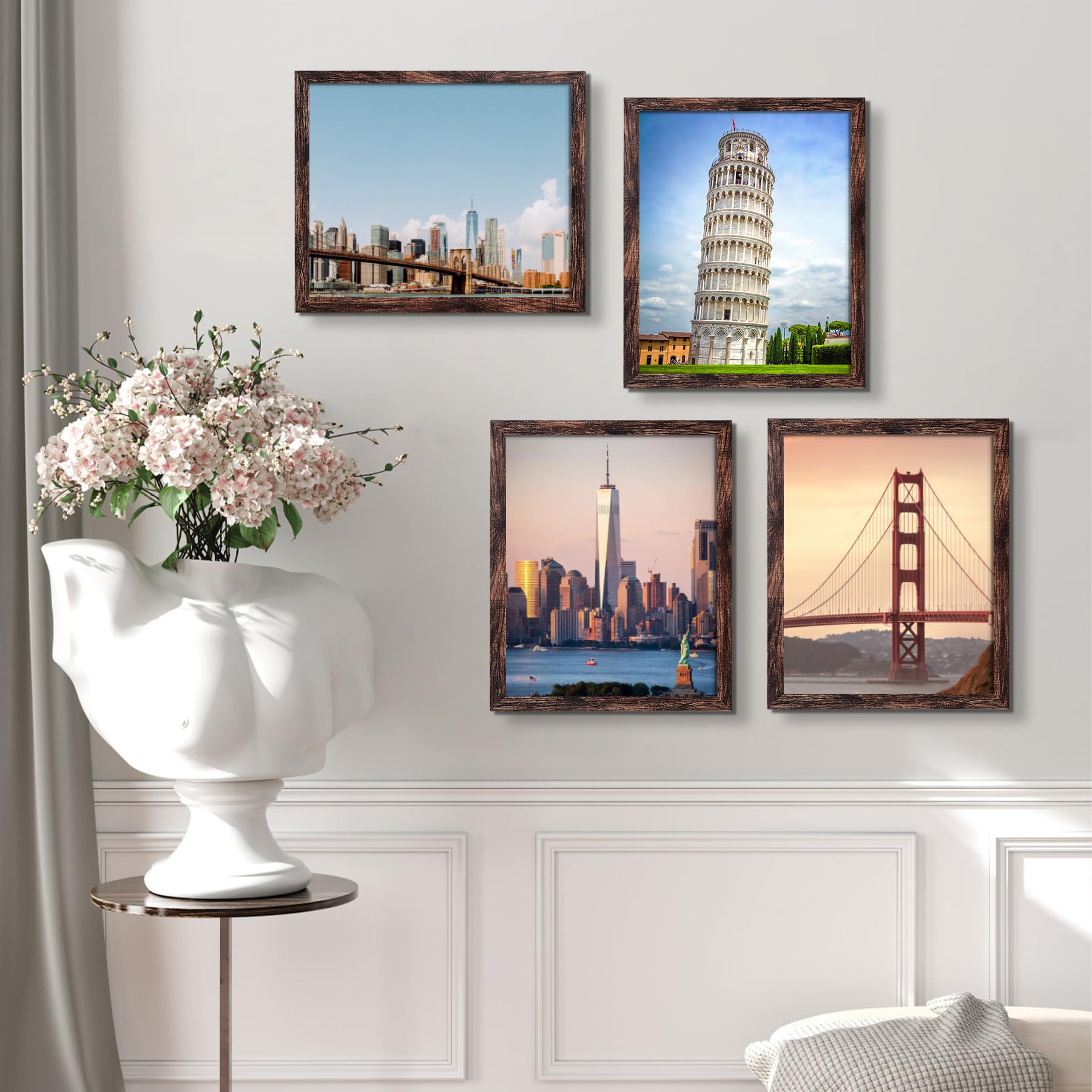 BESCRCL 22x28 frame wall hanging ready for an instant gallery.