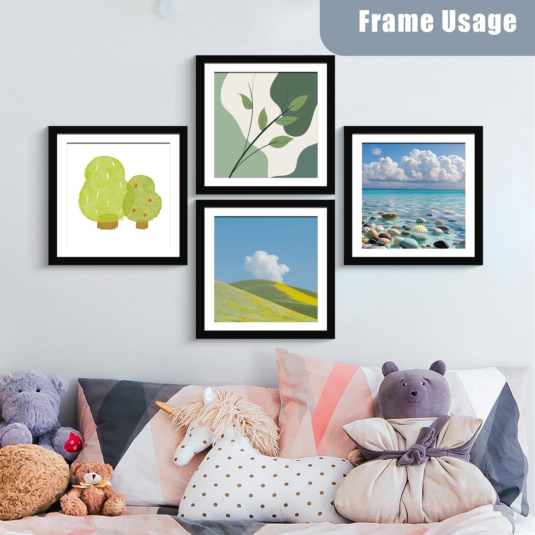 BESCRCL diamond art or print displayed using BESCRCL frame