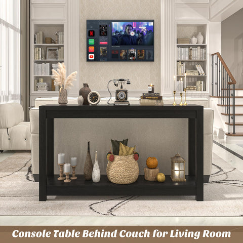 Besiost easy-assemble sofa table kit with simple instructions for quick setup