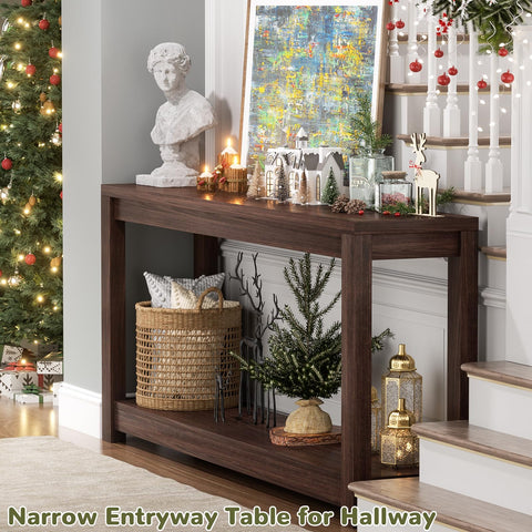 Besiost durable wood top and solid legs emphasize long-lasting construction
