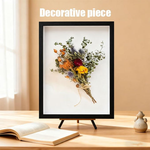 BeSlivewell wedding dress shadow box frame keeps gowns safely showcased.