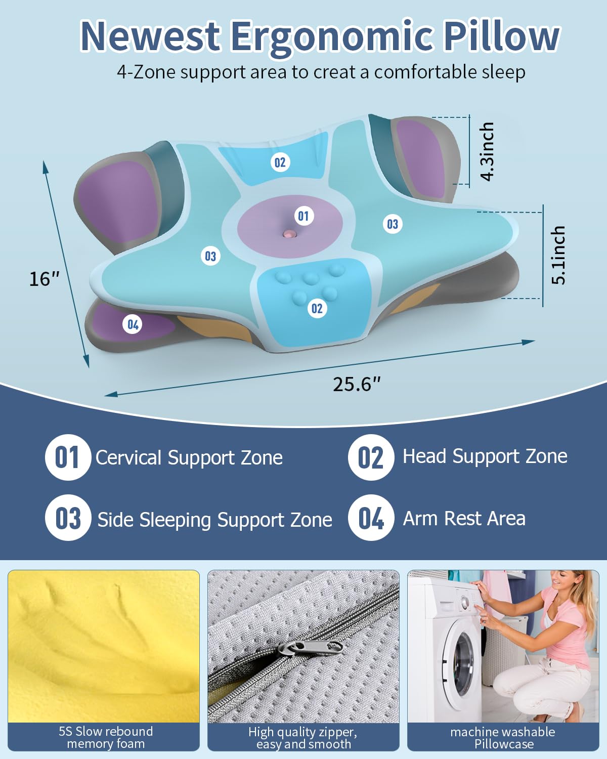 Beslovo ice silk pillowcase keeps the pillow cool and breathable