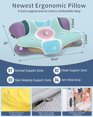 Beslovo ice-silk pillowcase stays cool and moisture-wicking.