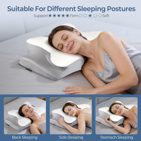 Bespillow neck pillow armrest supports comfortable arm placement during sleep.