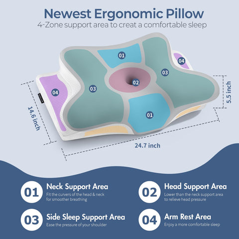 Bespillow cooling ice silk pillowcase promotes heat release for a cool night.