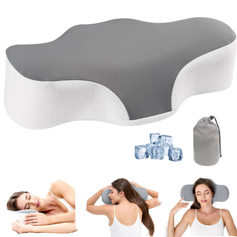 Bespilow travel cervical pillow in compact form for road trips and travel