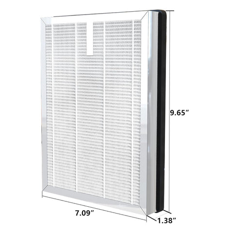BesReyDa MA25 3-in-1 filter assembly includes pre-filter, HEPA, and carbon.