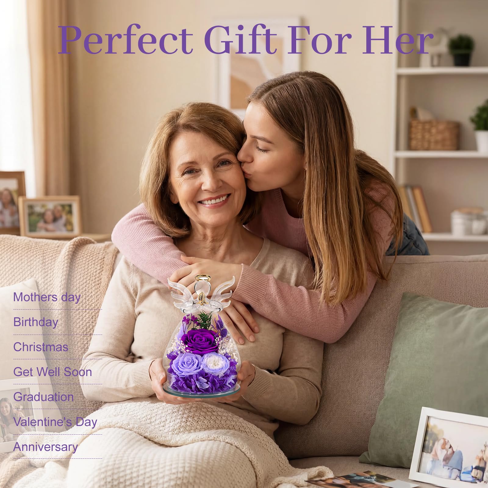 Bessol preserved rose for Mother's Day, a lasting gift beyond fresh petals.